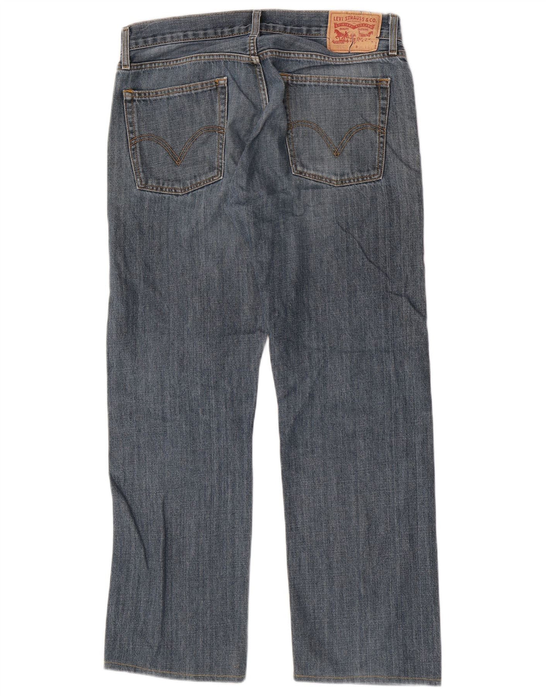 Męskie jeansy Levi's 514 Straight W36 L31 Niebieskie bawełniane