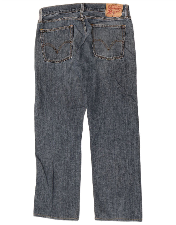 Męskie jeansy Levi's 514 Straight W36 L31 Niebieskie bawełniane