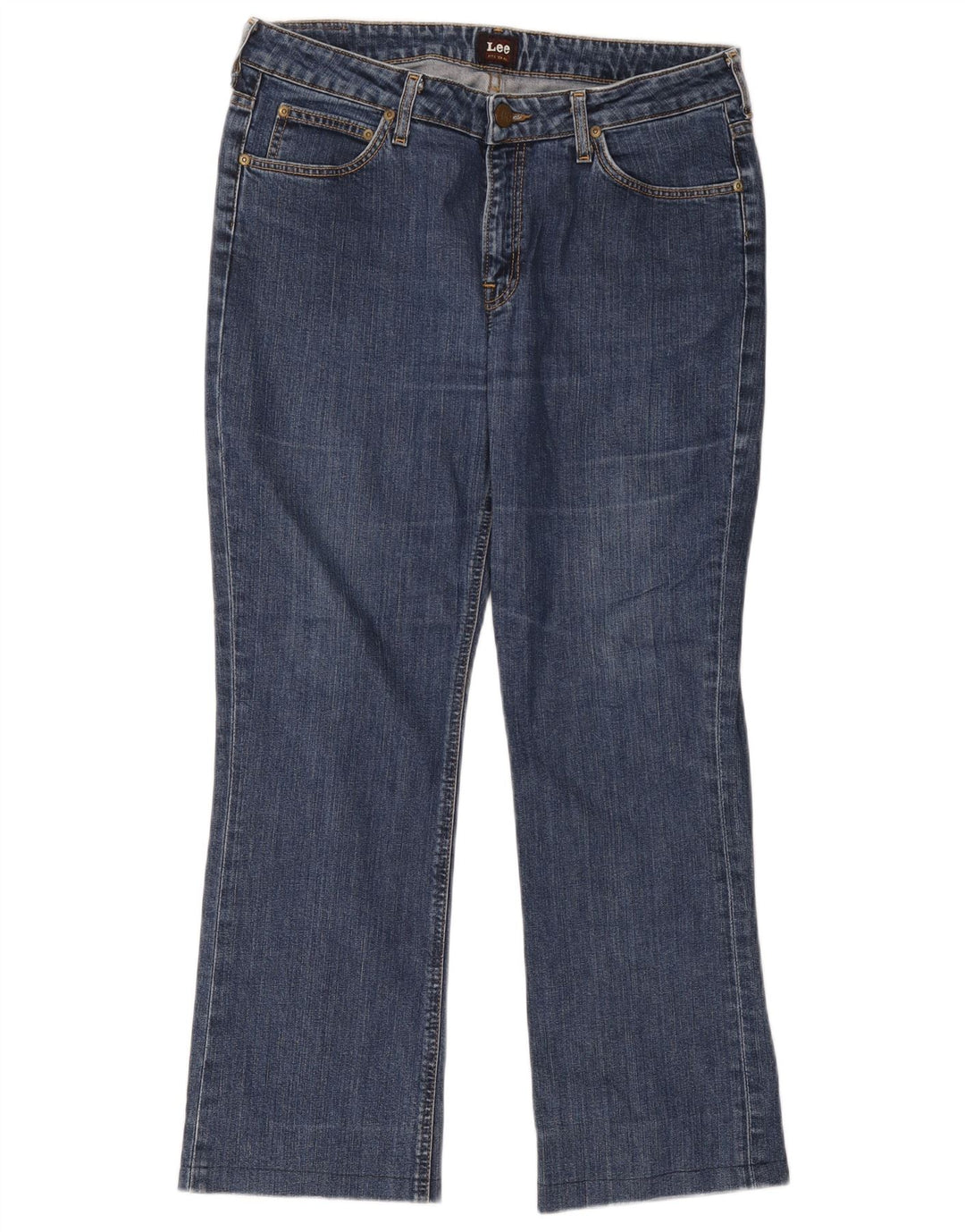 Męskie dżinsy Bootcut Lee W33 L33 Niebieskie, bawełniane