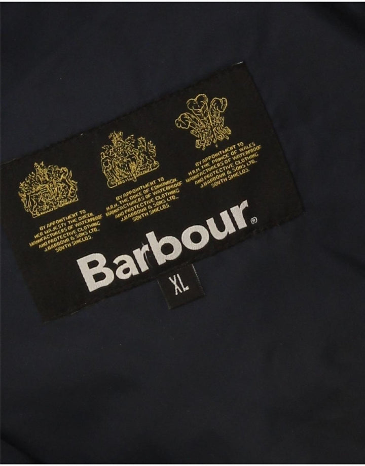 Męska pikowana kurtka Barbour UK 42 XL granatowa
