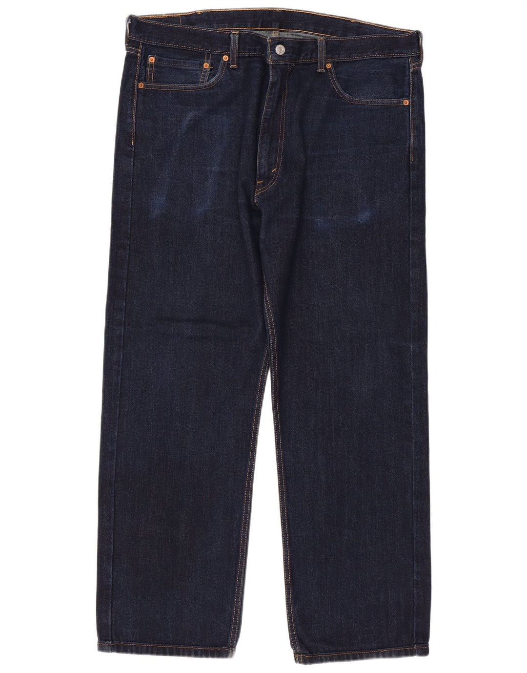 Męskie dżinsy Levi's 505 Straight W40 L29 Granatowa bawełna