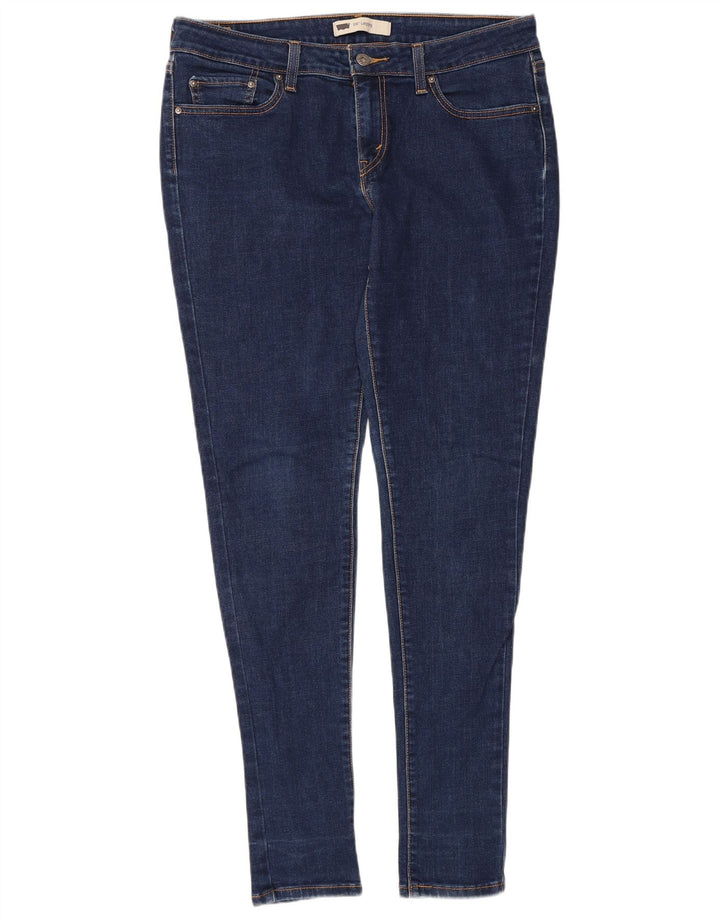 LEVI'S Womens Legging Jeans W32 L32 Blue Cotton Classic