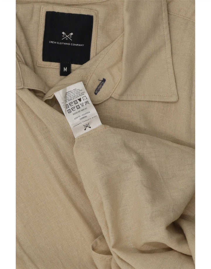 Koszula męska Crew Clothing Średni beż lniany