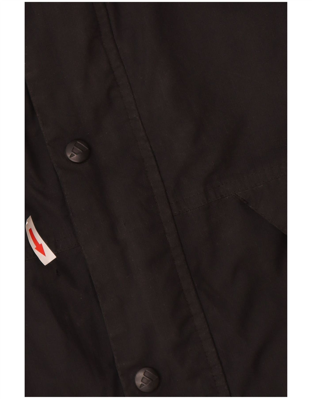 Męska kurtka wiatrówka Adidas z kapturem UK 40/42 Średni czarny poliamid