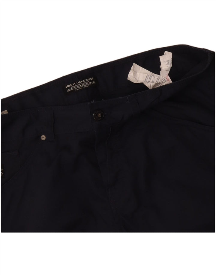 Męskie spodenki codzienne JACK & JONES W40 XL, granatowe, bawełniane