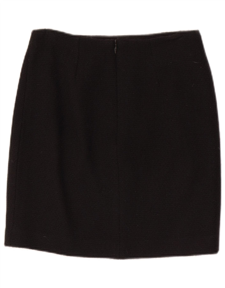 Damska spódniczka mini Etam IT 36 XS W24 Czarna wełna