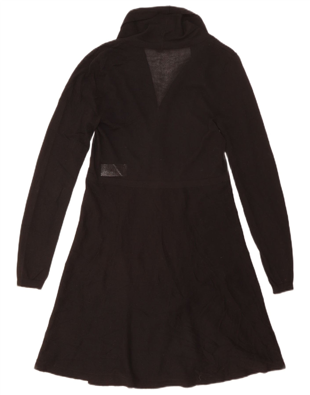 Damski sweter rozpinany o długim kroju Phase Eight UK 8 Small, czarna wiskoza
