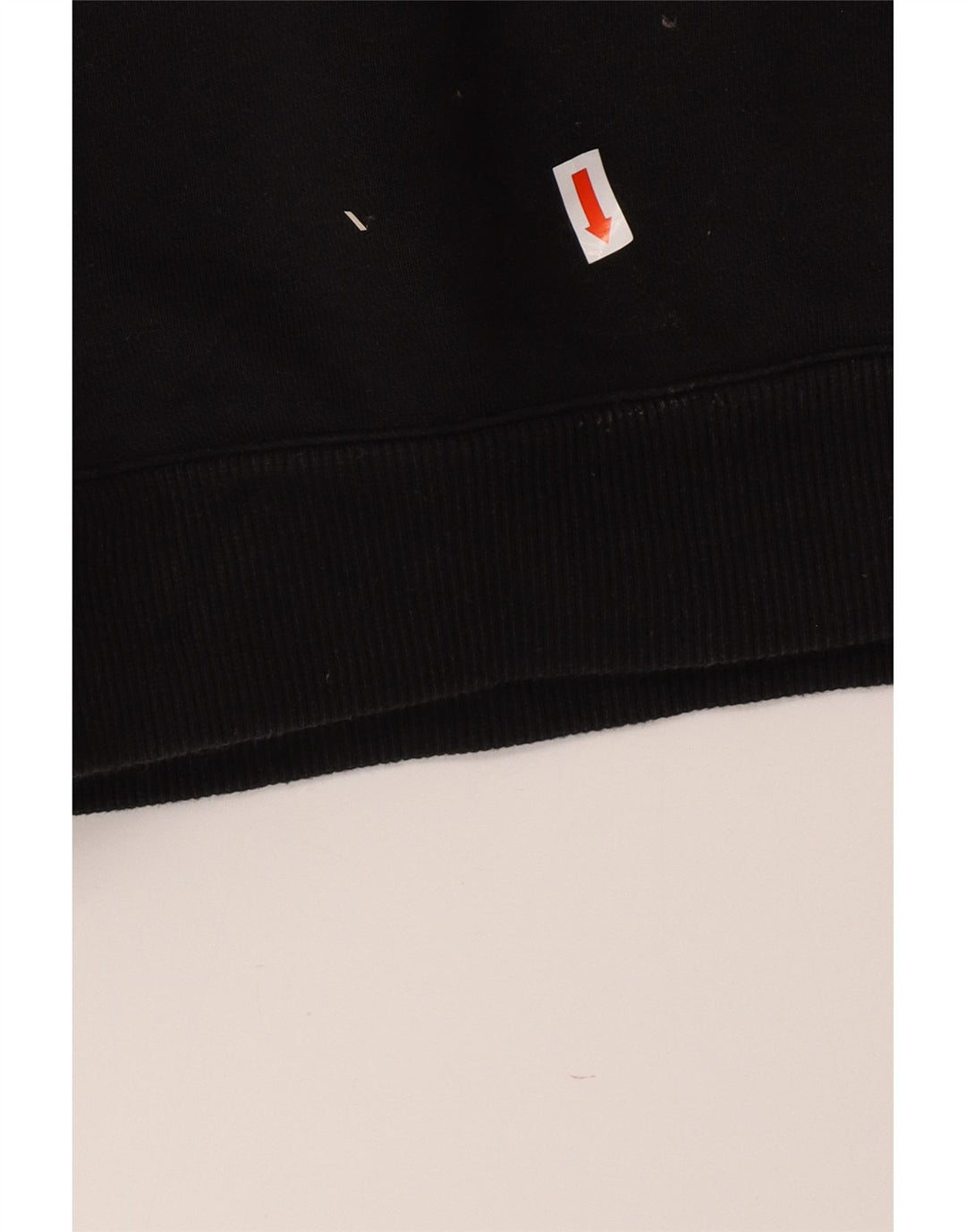 Męski sweter z kapturem i grafiką REEBOK XL, czarny, bawełniany