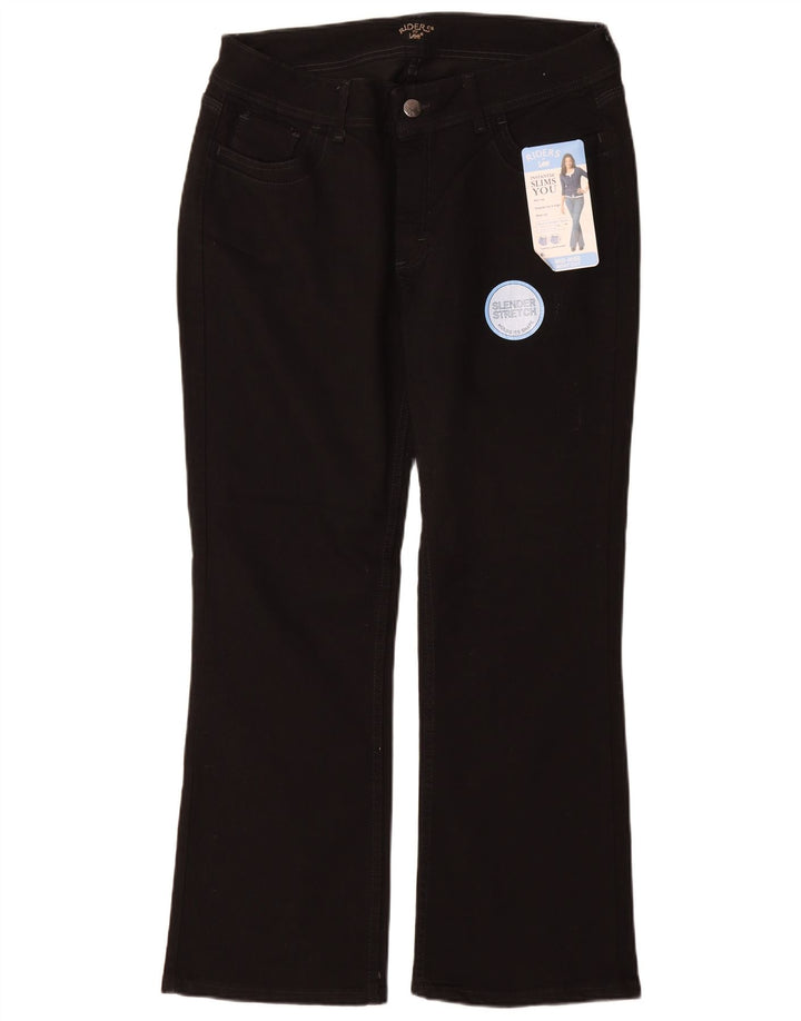 Damskie jeansy Lee Slender Bootcut US 16 2XL W34 L30 Czarne bawełniane