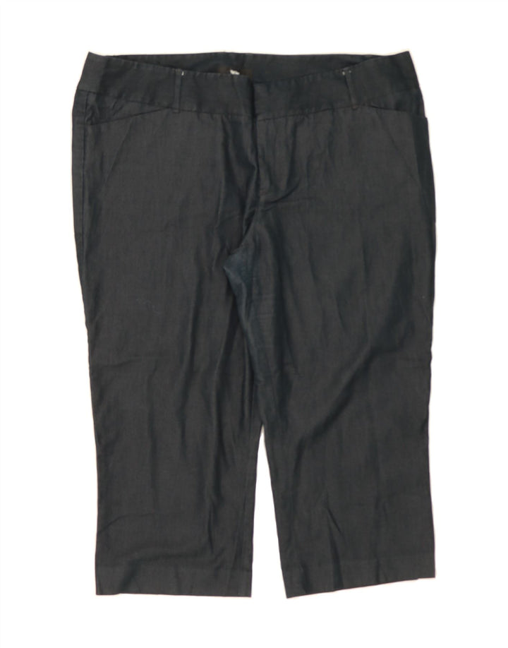 MOSSIMO Womens Capri Trousers US 18 2XL  W40 L21 Black Cotton Vintage Mossimo and Second-Hand Mossimo from Messina Hembry 