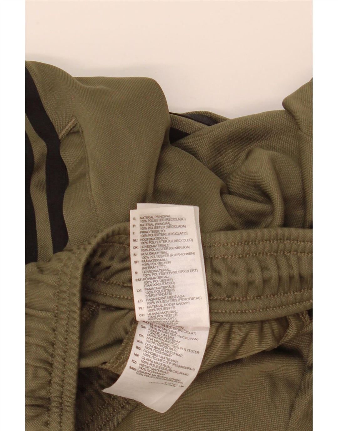 Męskie spodnie dresowe Adidas Aeroready, średni khaki, poliester