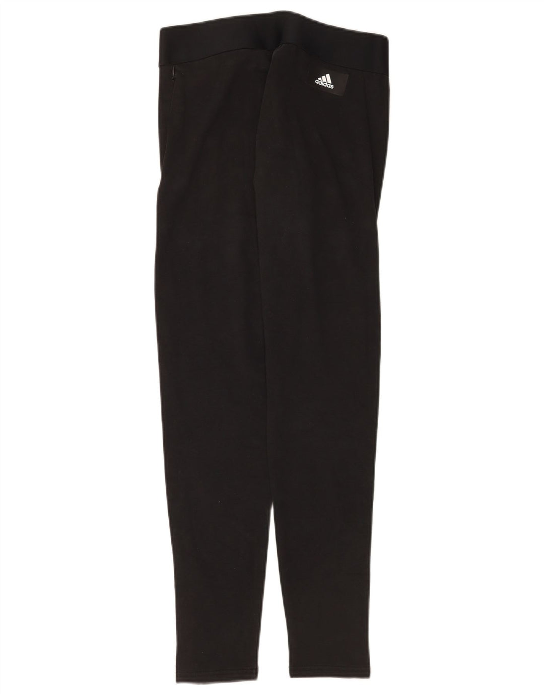 Damskie legginsy Adidas Graphic UK 12/14 Średnia czarna bawełna