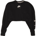 Damska bluza dresowa Nike Oversized Crop Graphic Jumper UK 10 Small Black