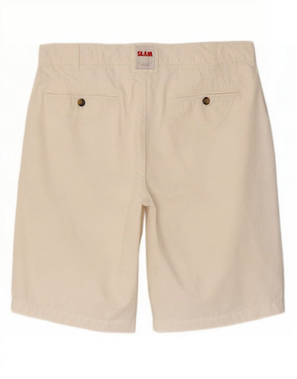 Męskie spodenki Chino Slam IT 48 Medium W32 Biała bawełna