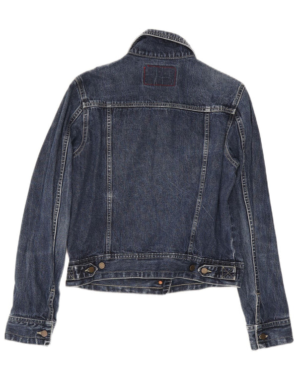 Damska kurtka jeansowa Stefanel Crop UK 12, średni granat