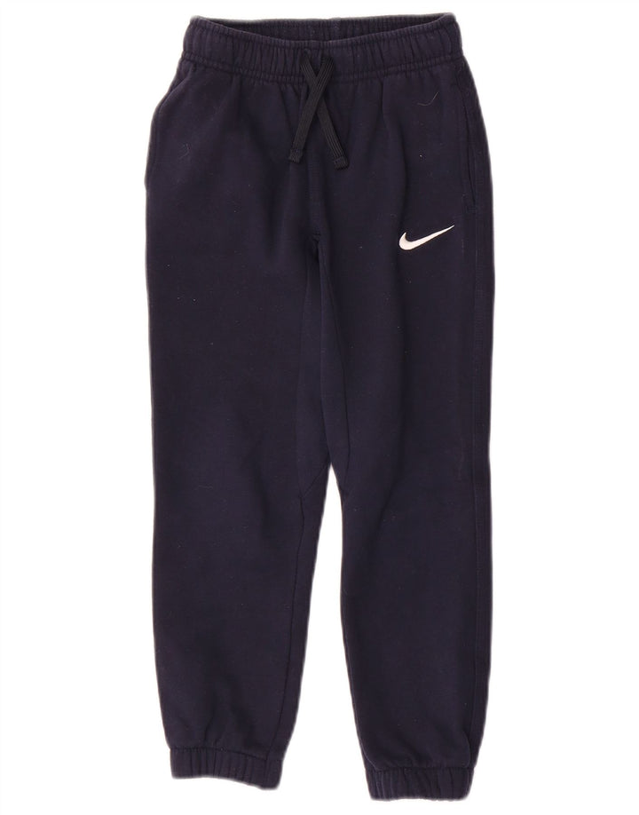 Spodnie chłopięce Nike Dresowe Joggery 6-7 lat, duże, granatowe