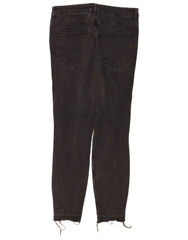 Damskie jeansy skinny Zara EU 42 Large W32 L27 Czarna bawełna