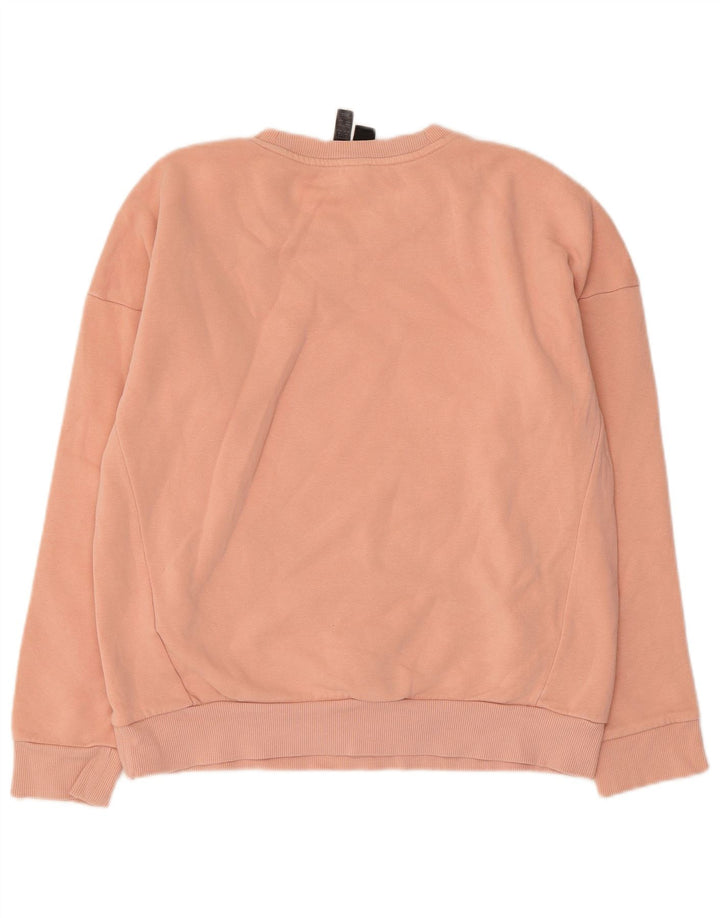 Damska bluza ADIDAS Graphic Jumper UK 12/14 Średnioróżowa bawełna