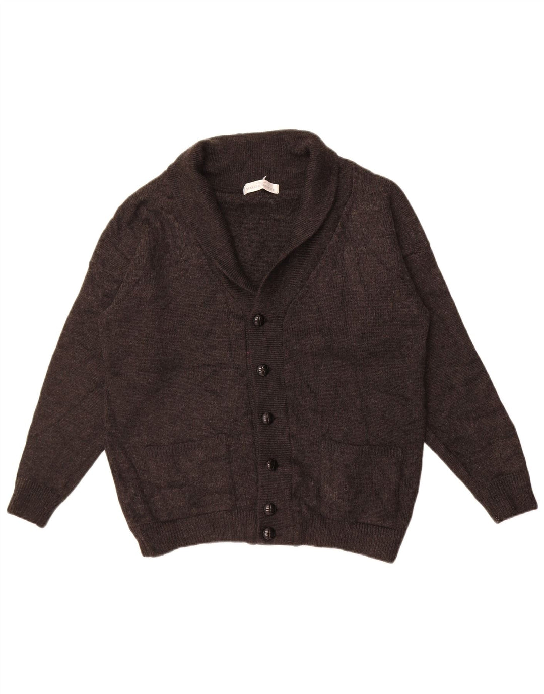 Sweter chłopięcy Marks & Spencer 12-13 lat, średnioszary, wełniany