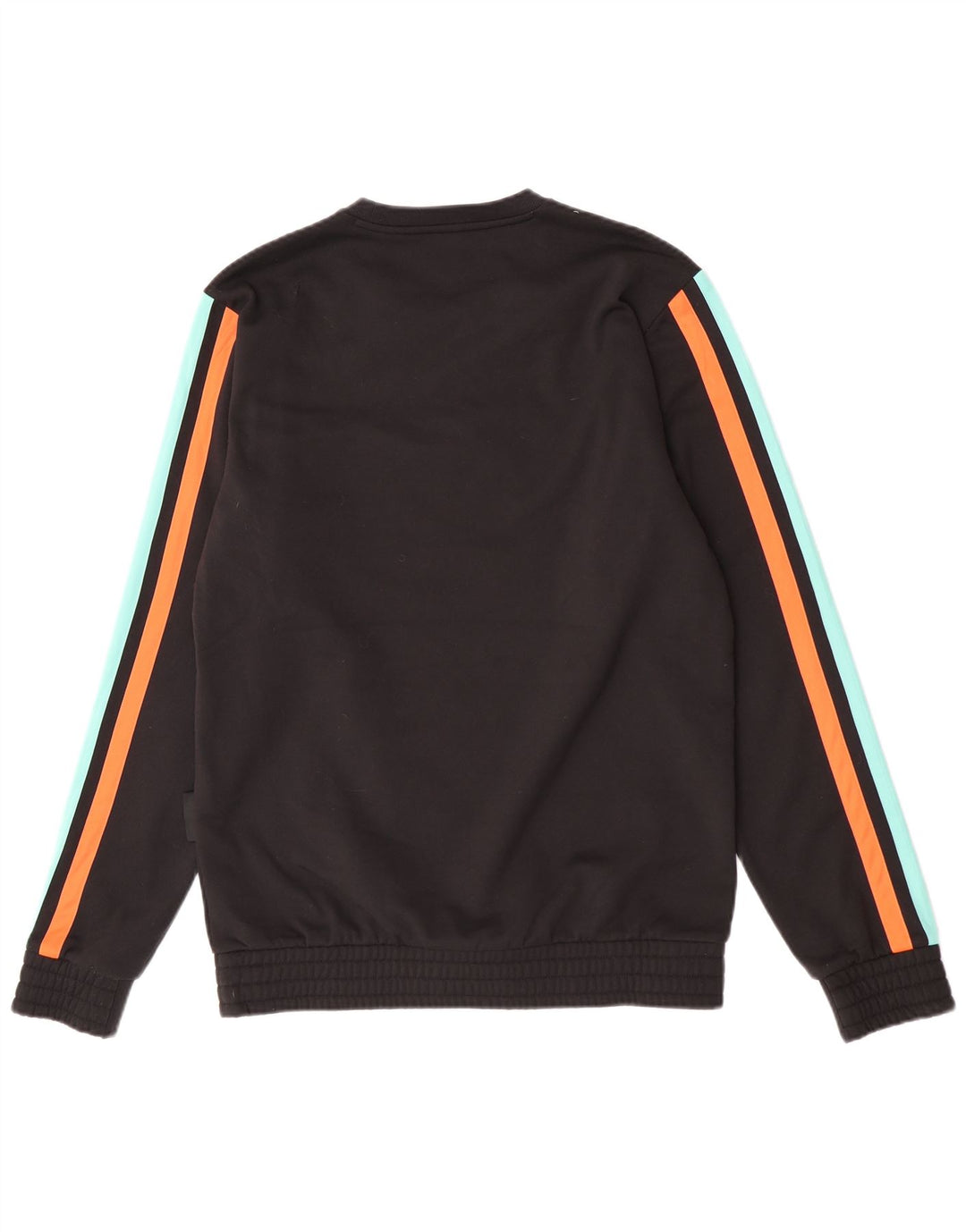 Męska bluza Adidas z grafiką, średnia czarna, poliester z blokami kolorów