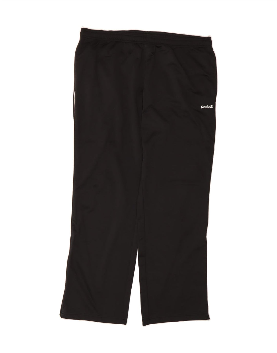REEBOK Mens Tracksuit Trousers XL  Black Polyester Vintage Reebok and Second-Hand Reebok from Messina Hembry 