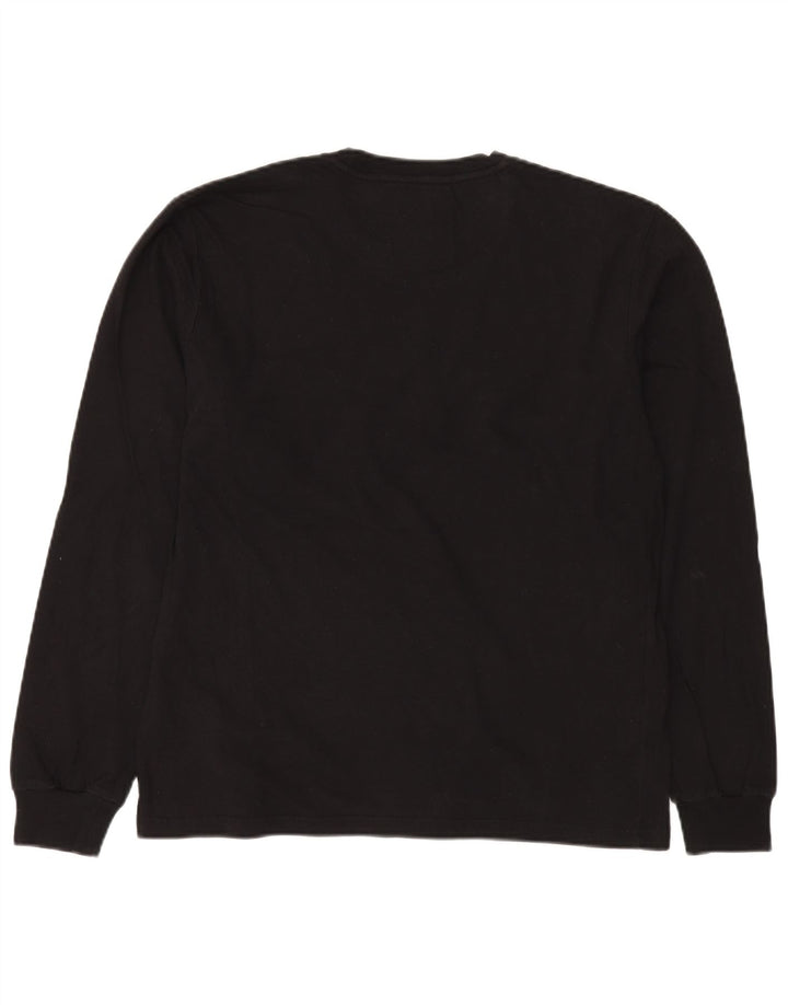 Męska koszulka Champion z długim rękawem, średnia czarna