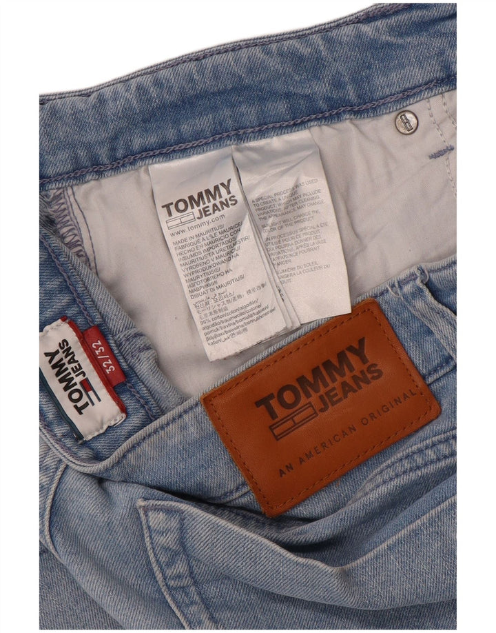 Damskie jeansy slim TOMMY HILFIGER W32 L32 Niebieskie bawełniane
