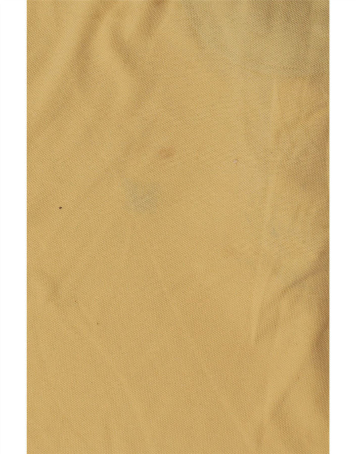 Męska koszulka polo Crew Clothing Średnia żółta bawełna