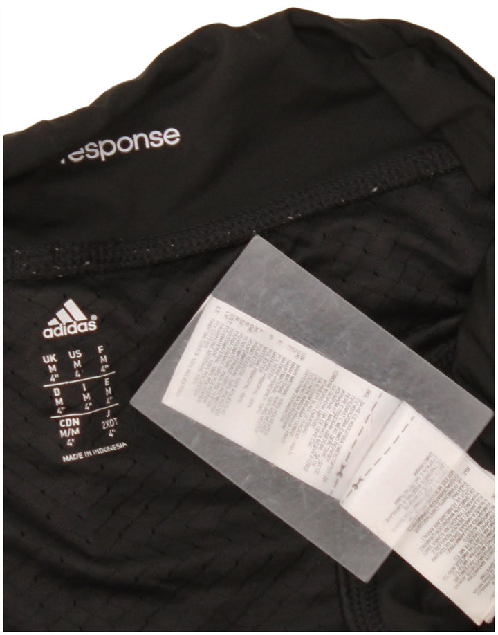 Damskie spodenki sportowe ADIDAS UK 14, średni czarny poliester