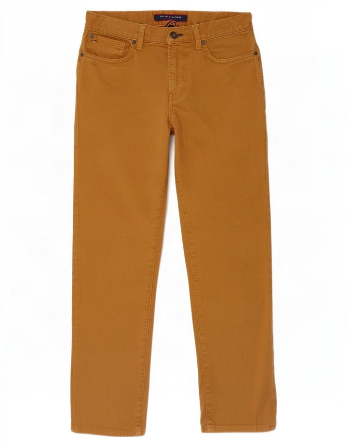 Męskie jeansy Slim Straight W32 L30 Tommy Hilfiger w kolorze beżowym