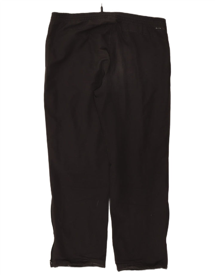 Męskie spodnie dresowe Adidas Climalite XL, czarne, poliestrowe
