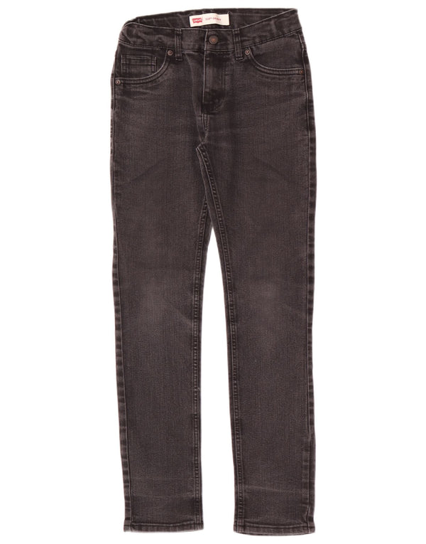 Levi's Boys 510 Skinny Jeans 13-14 lat W26 L29 Czarna bawełna
