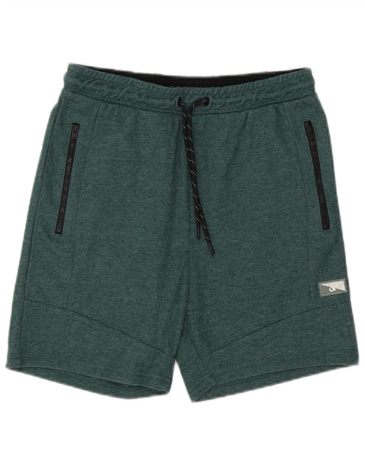 Męskie spodenki sportowe JACK & JONES XS Zielony poliester