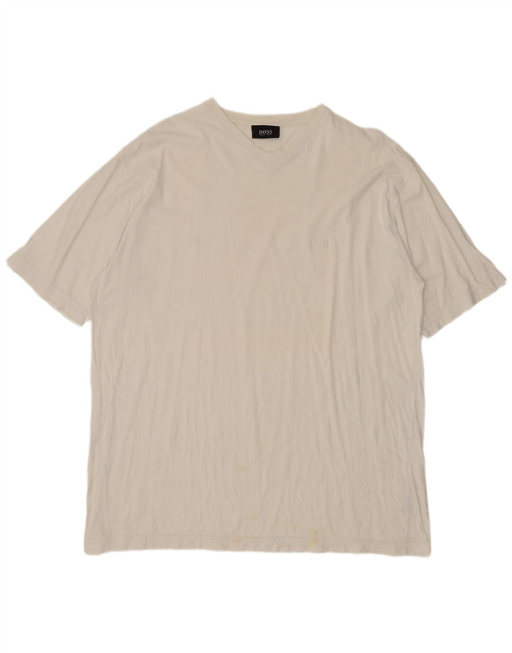Męska koszulka T-shirt Hugo Boss XL, biała