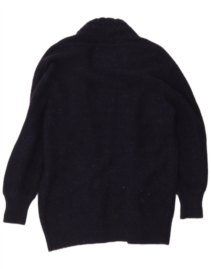 Sweter damski Jack Wills Oversized Longline Cardigan UK 10, mały, granatowy