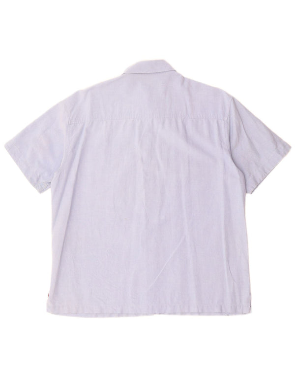 Koszula męska z krótkim rękawem LEVI'S, duża niebieska