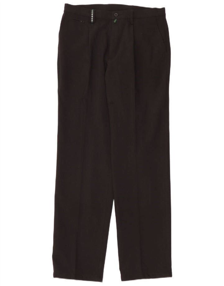 Męskie spodnie Chino Chervo IT 48 Medium W32 L33 Czarny poliester