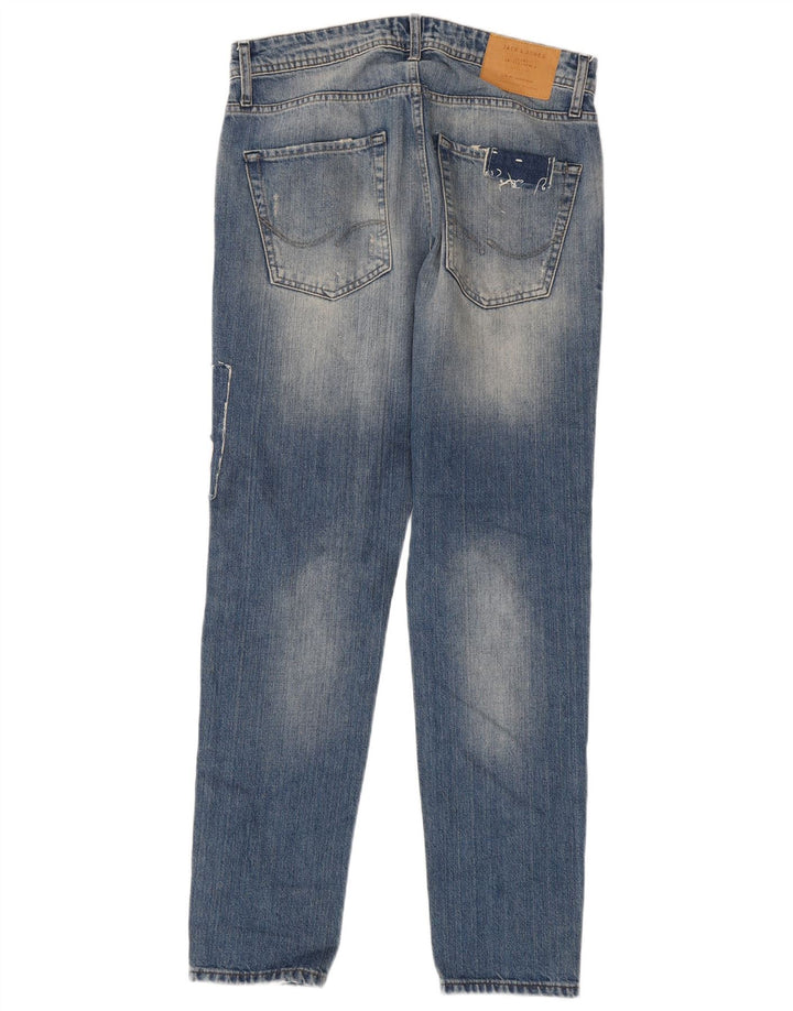 Męskie jeansy Jack & Jones Mike Comfort Fit W30 L32 Niebieski patchwork