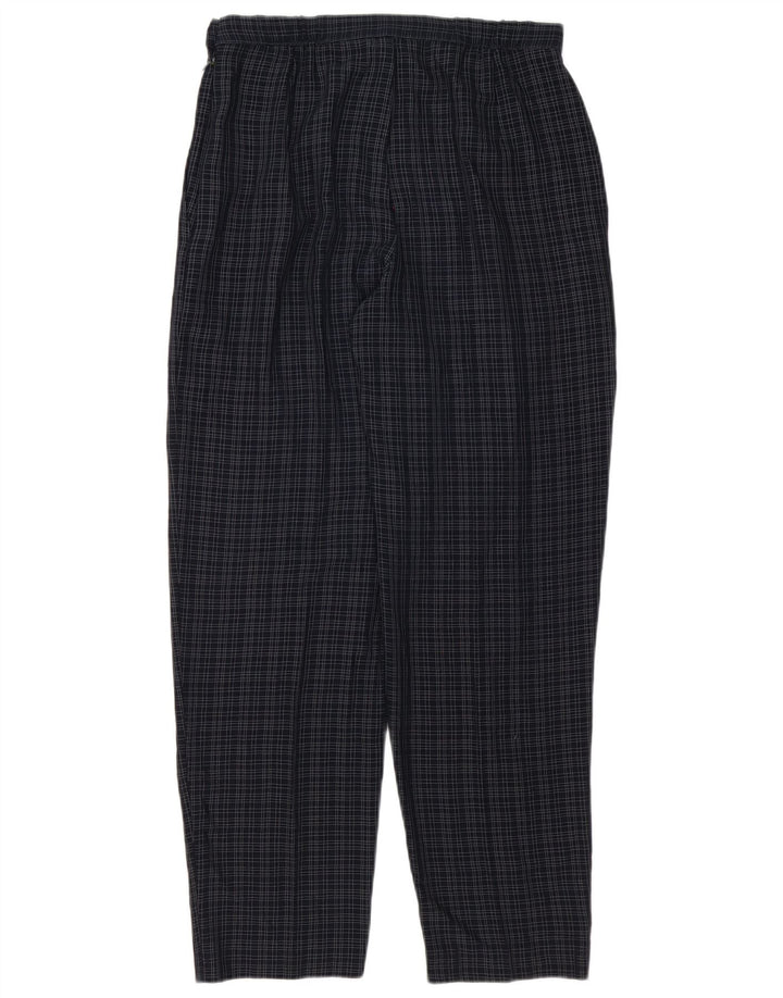 Spodnie damskie Marks & Spencer UK 12 Medium W30 L29 Granatowa kratka