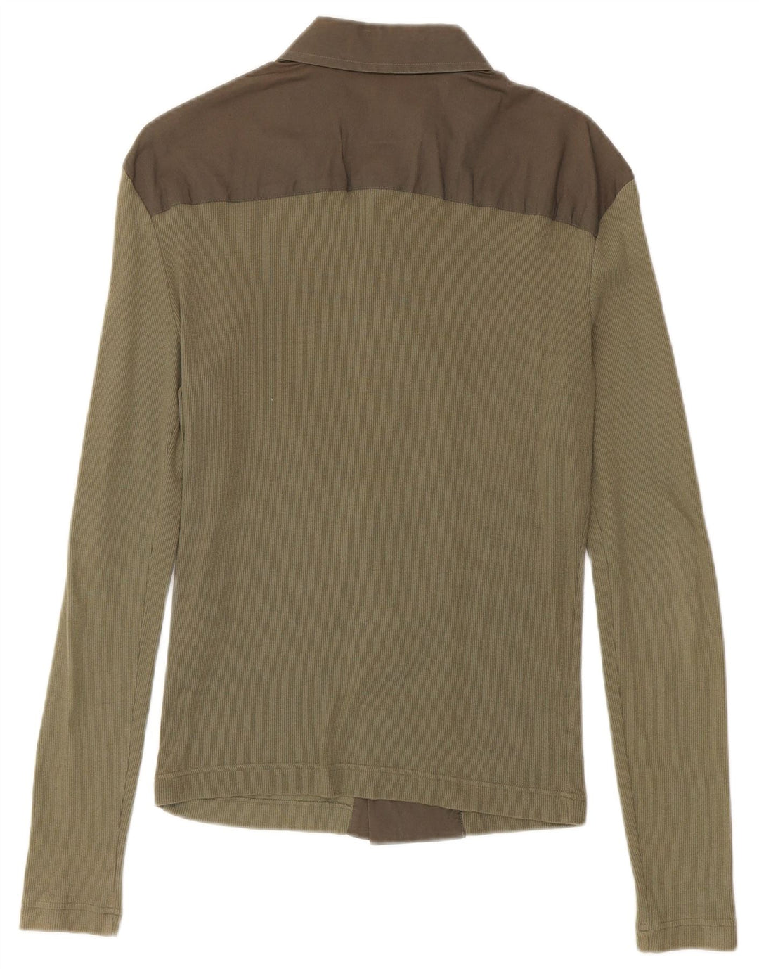 Męska koszula graficzna Bikkembergs, bawełniana w kolorze średniego khaki