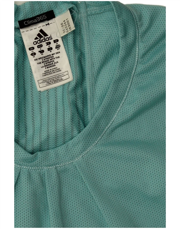 Adidas Damska Kamizelka Clima 365 Top UK 10 Mały Niebieski Poliester