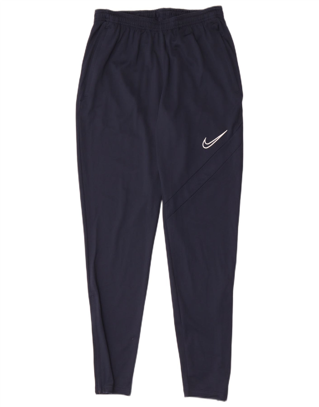 Męskie spodnie dresowe Nike, małe, granatowe, poliestrowe
