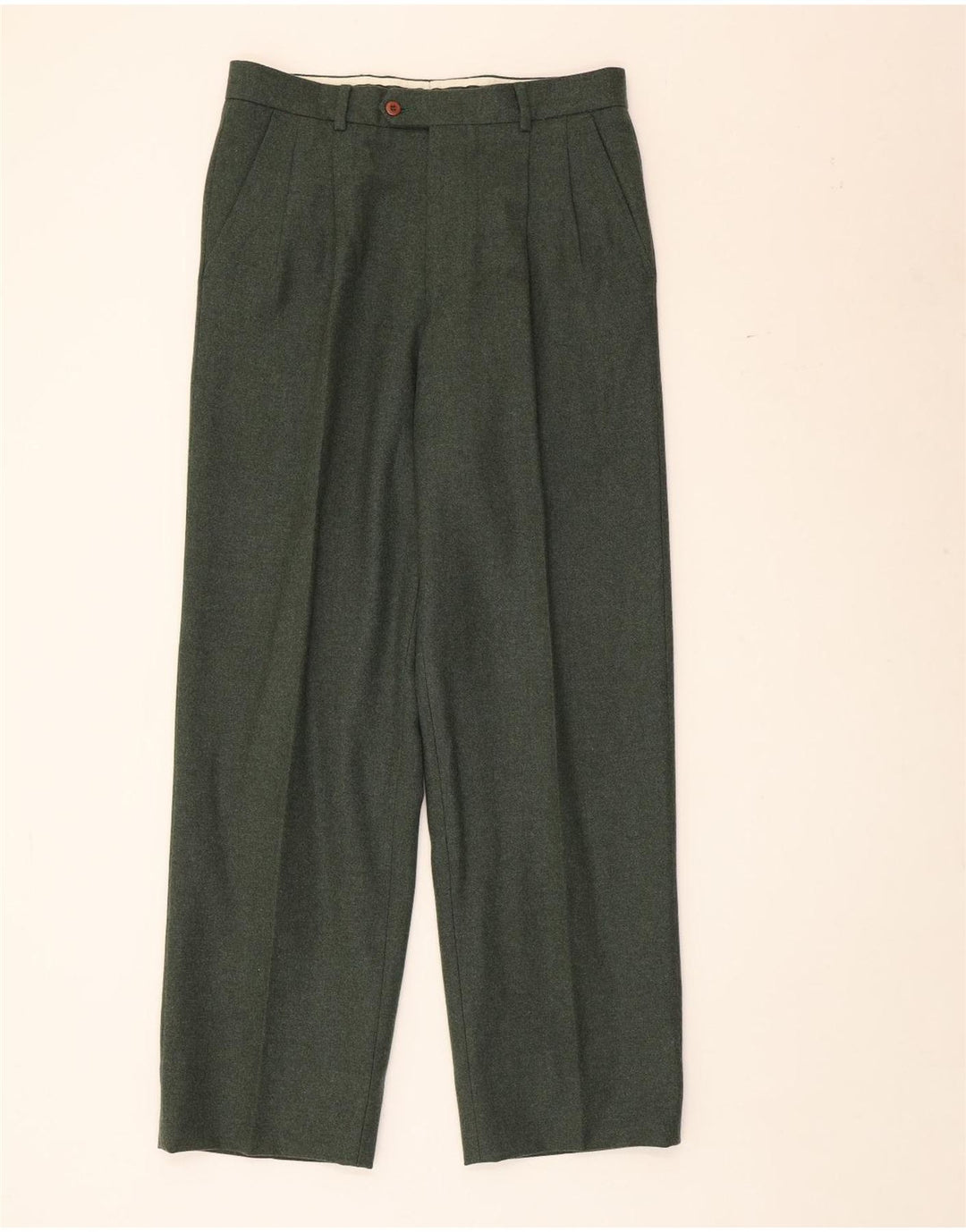 Męskie spodnie garniturowe Valentino IT 48 Medium W32 L31 Zielone