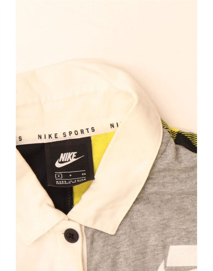 Damska koszulka polo do rugby NIKE Oversized Crop UK 10, mała, wielokolorowa