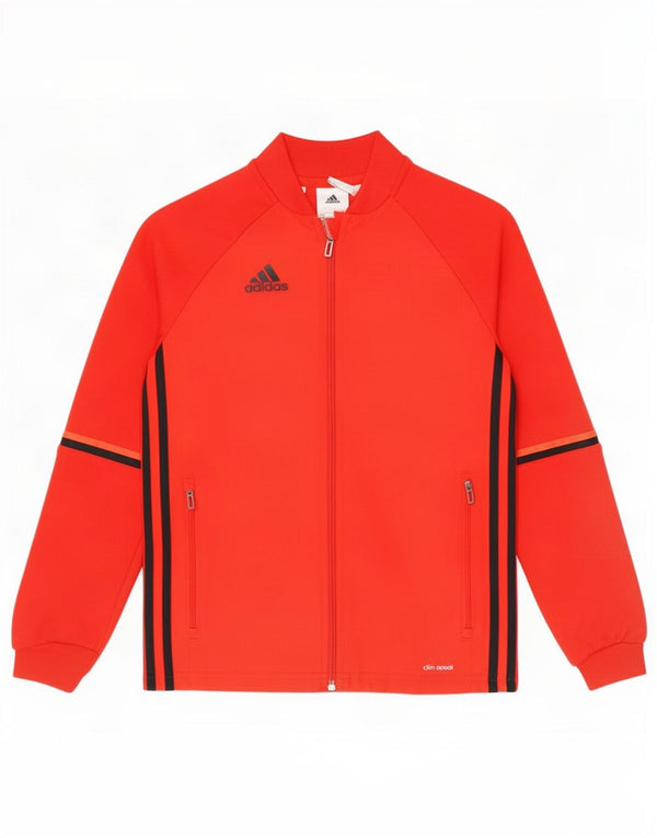 Chłopięca kurtka dresowa Adidas Climacool 9-10 lat w kolorze czerwonym