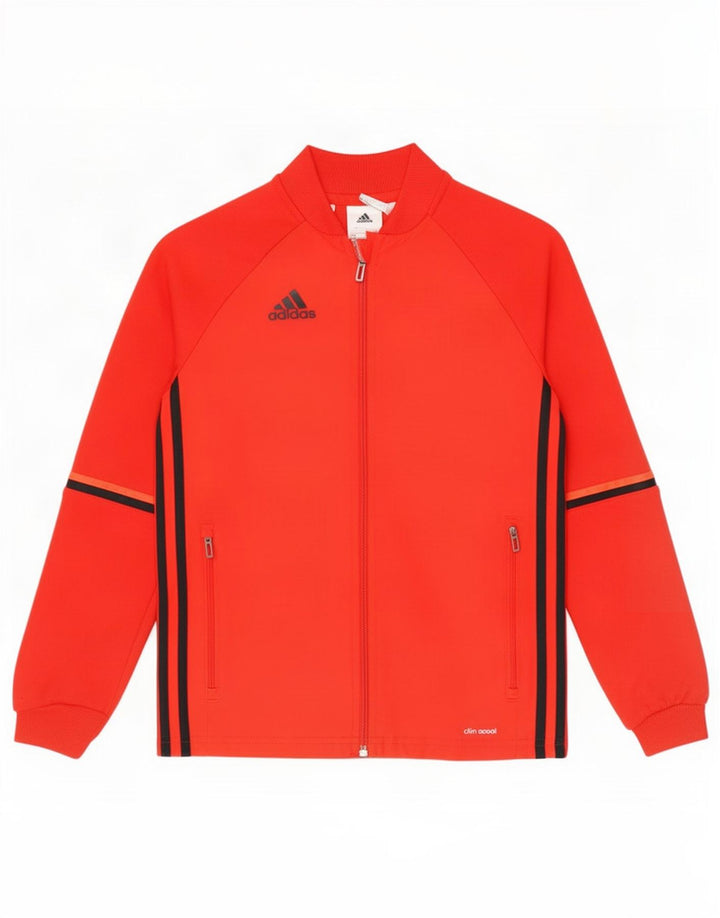 Chłopięca kurtka dresowa Adidas Climacool 9-10 lat w kolorze czerwonym