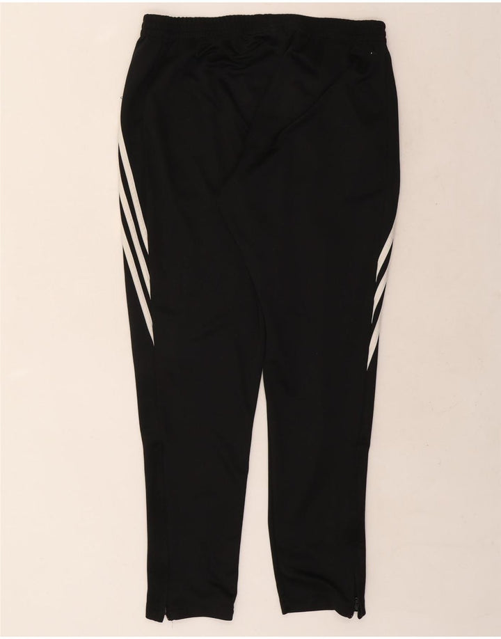 Męskie spodnie dresowe Adidas XL, czarne, poliestrowe