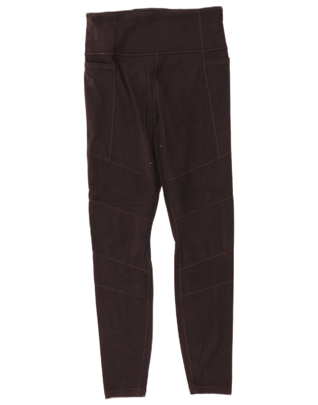 Legginsy damskie ATHLETA UK 10, małe, czarne, nylonowe