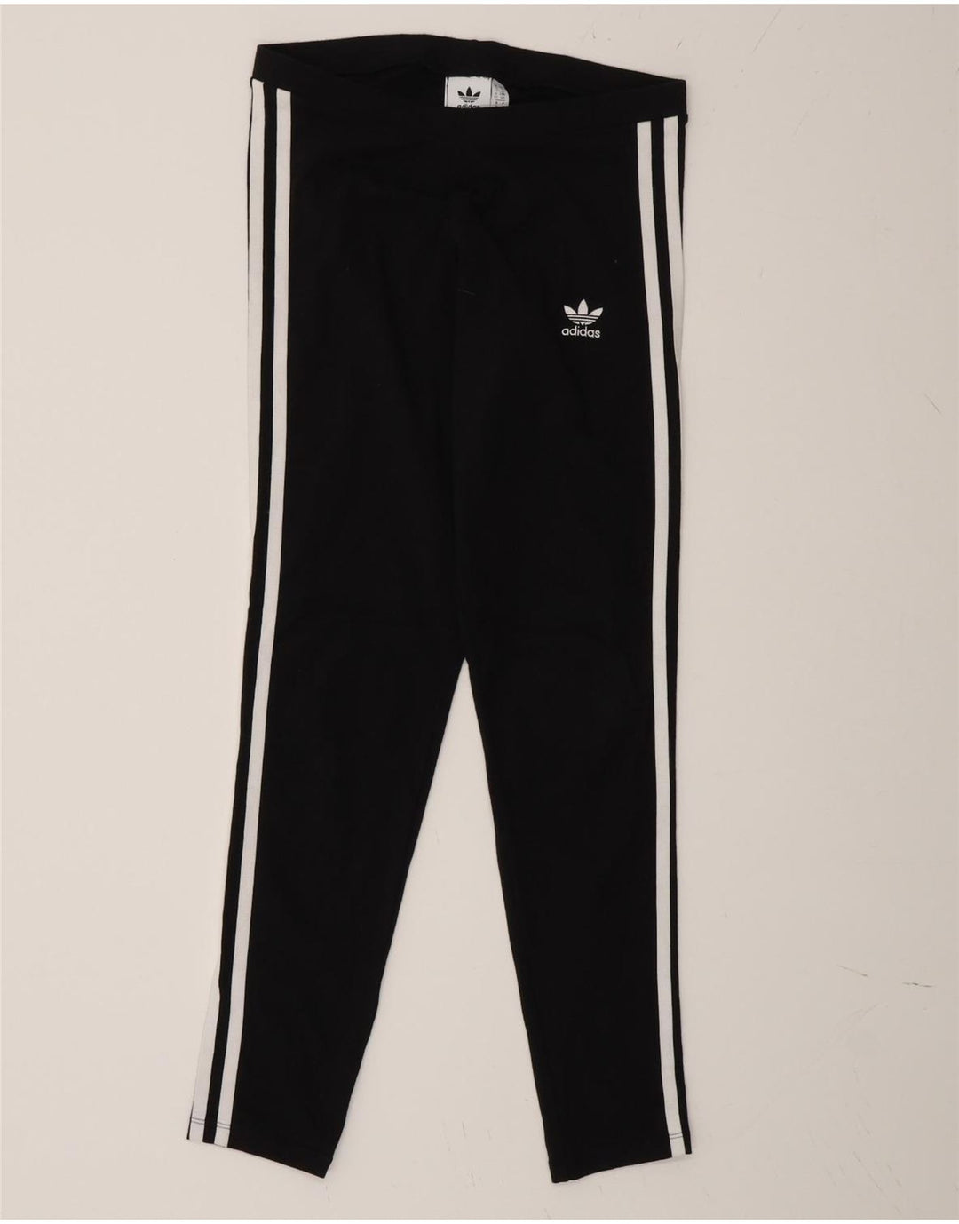 Legginsy Damskie Adidas UK 10 Małe Czarne Bawełniane