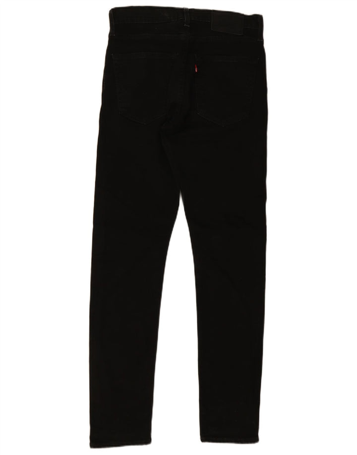Męskie jeansy slim fit Levi's W30 L32 Czarna bawełna